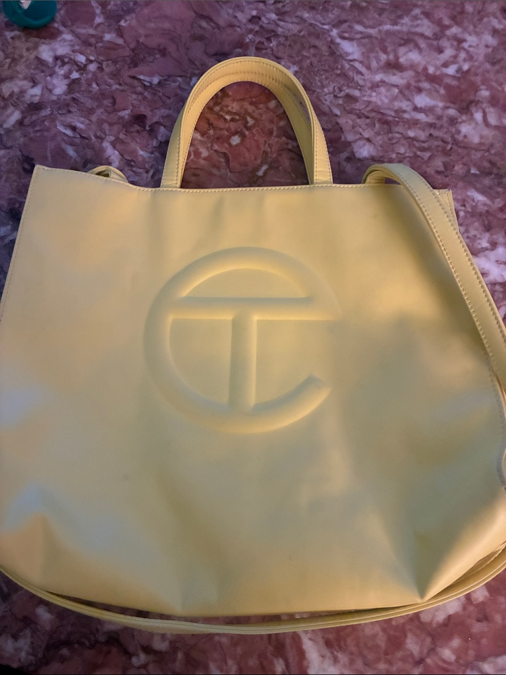 Butter Yellow Telfar Shopping Tote